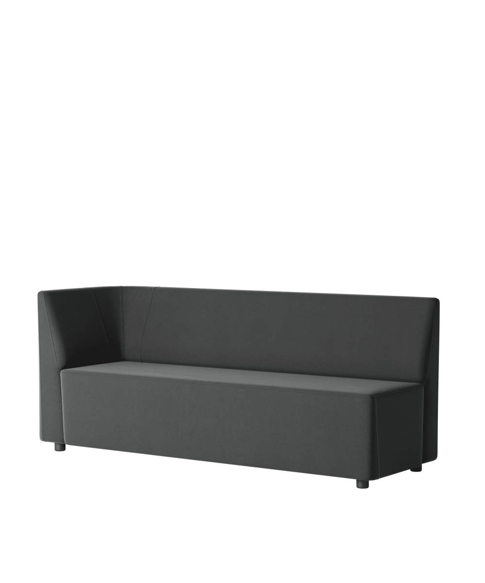 OCEE&FOUR – Soft Seating – FourLikes Sofa – Corner 2100 Low Back Right - Packshot Image 1