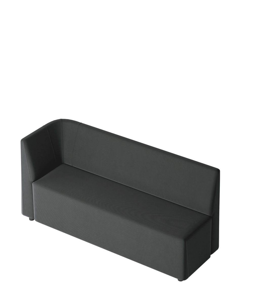 OCEE&FOUR – Soft Seating – FourLikes Sofa – Corner 2100 Low Back Right - Packshot Image 4