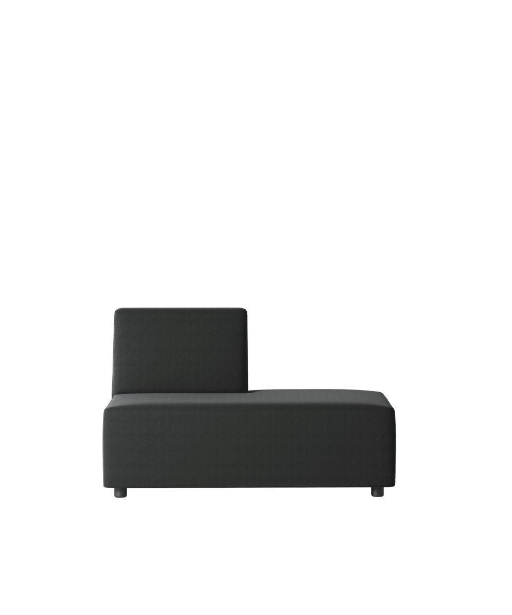 OCEE&FOUR – Soft Seating – FourLikes Sofa – Open End 1400 Left - Low Back Right - Packshot Image 2