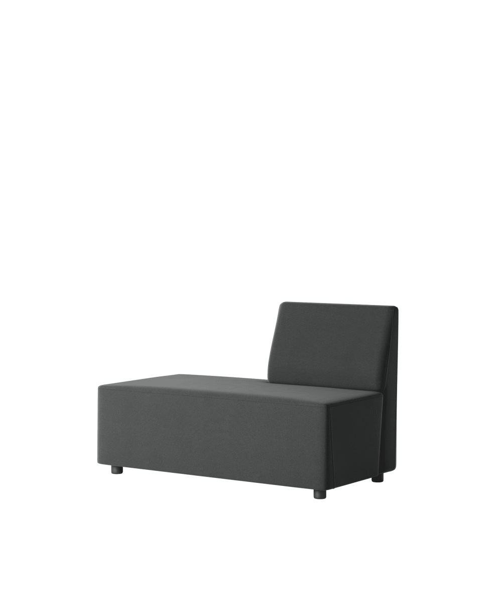 OCEE&FOUR – Soft Seating – FourLikes Sofa – Open end 1400 - Low Back Left - Packshot Image 1