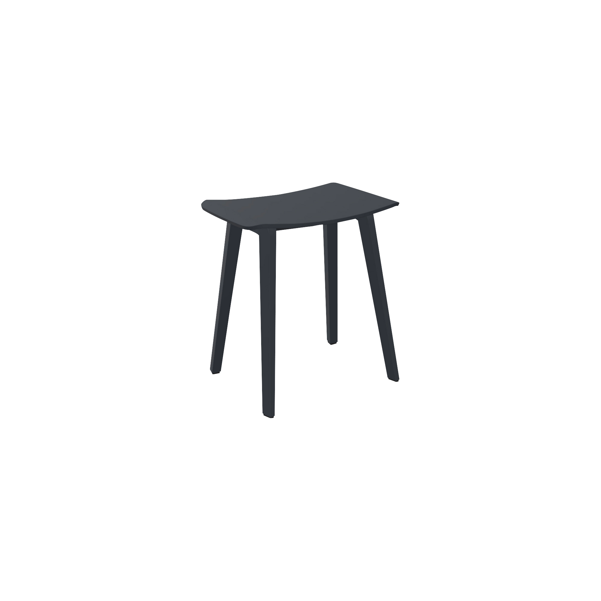 black stool
