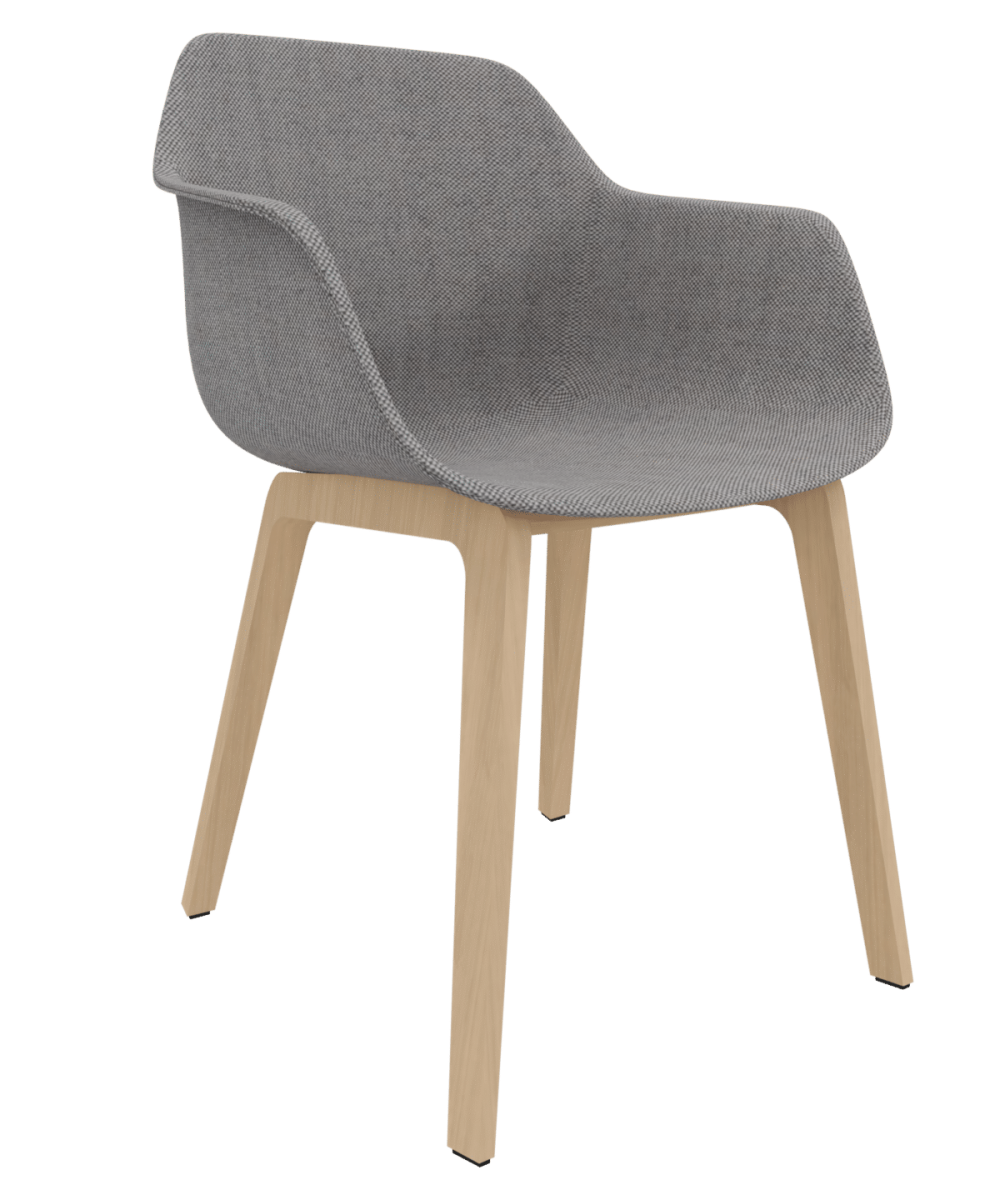 OCEE&FOUR - Chairs - Four Me 44 New sqaure Wooden Frame - Fully Upholstered