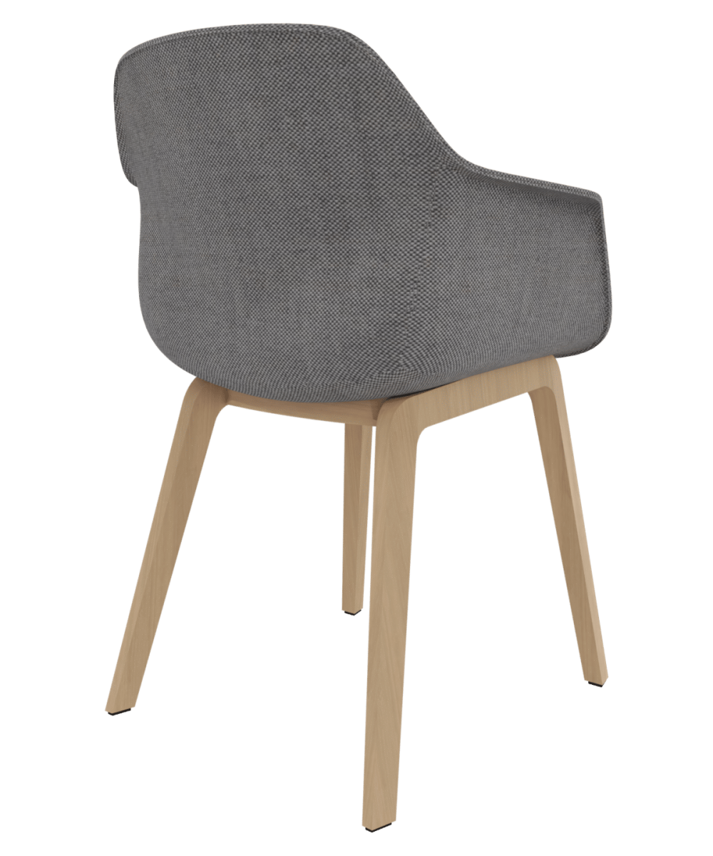 OCEE&FOUR - Chairs - Four Me 44 New sqaure Wooden Frame - Fully Upholstered 2