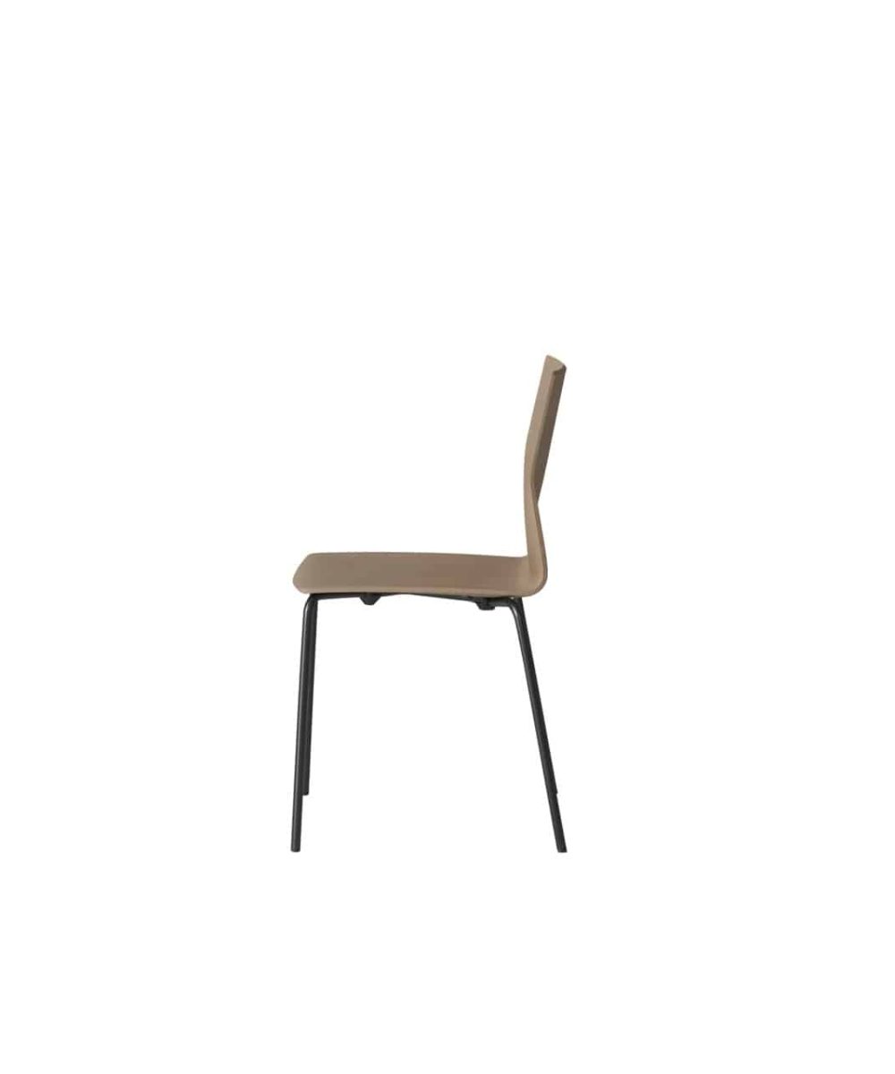 OCEE&FOUR – Chairs – FourCast 2 Four – Veneer shell - Packshot Image 2 Large