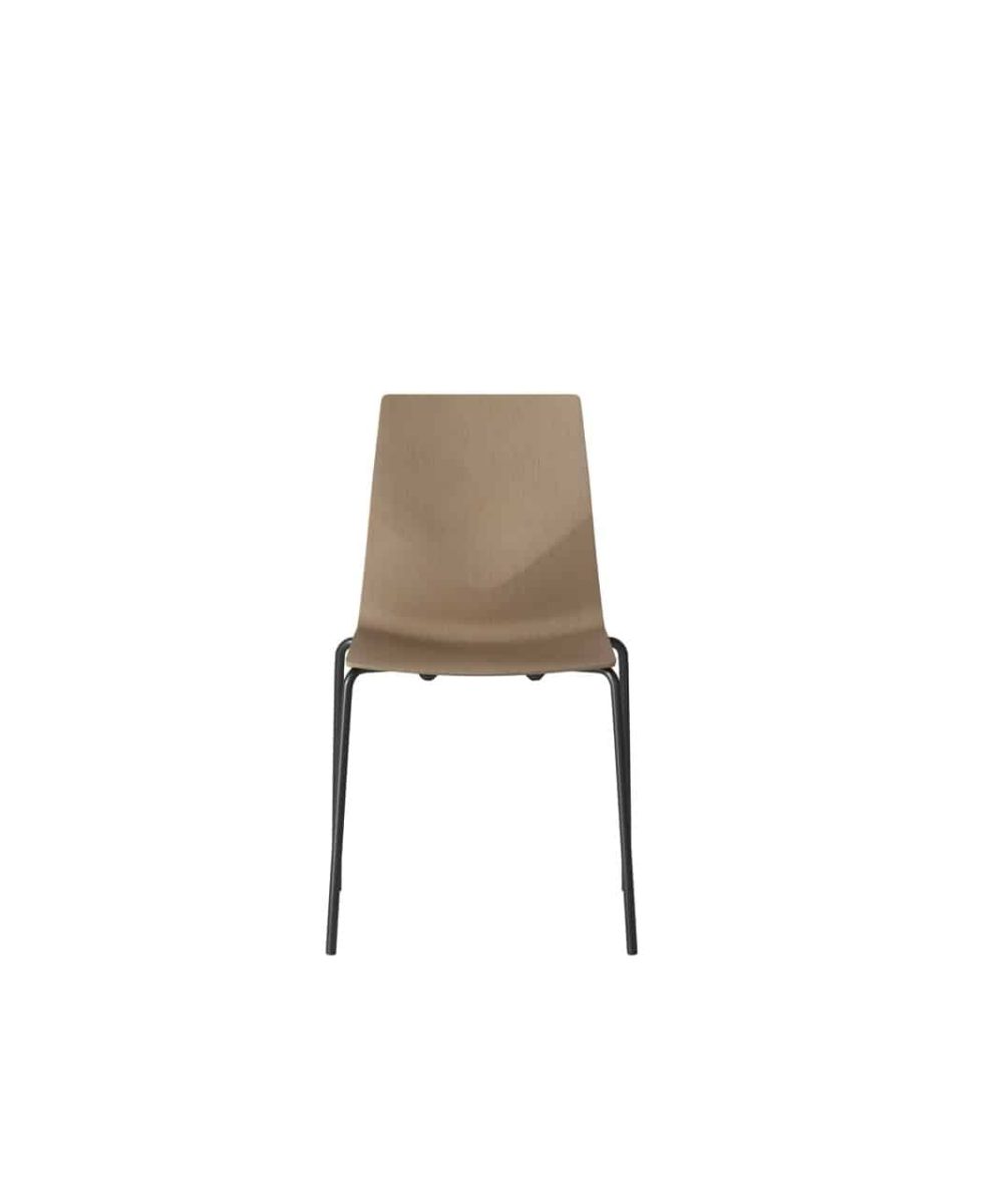 OCEE&FOUR – Chairs – FourCast 2 Four – Veneer shell - Packshot Image 5 Large