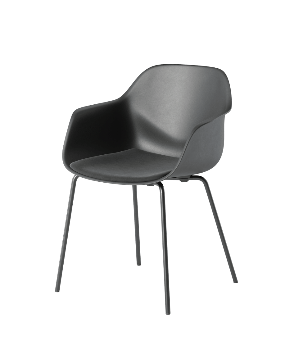 OCEE&FOUR – Chairs – FourMe 44 – Plastic shell - Seat Pad - Packshot Image 3 Large