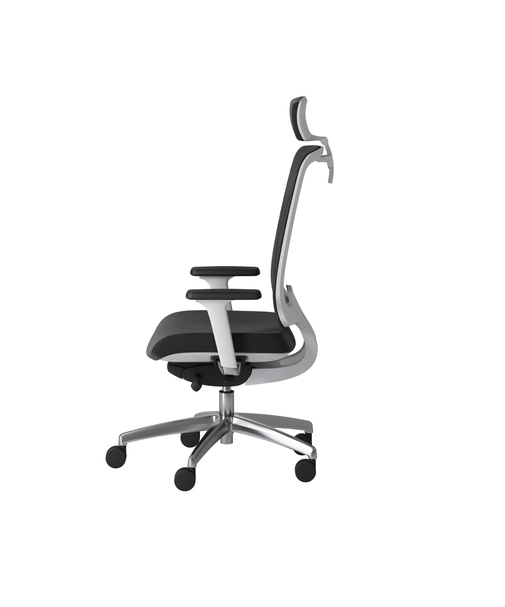 OCEE DESIGN - ABM1W - Absolute mesh back task chair with white frame 4