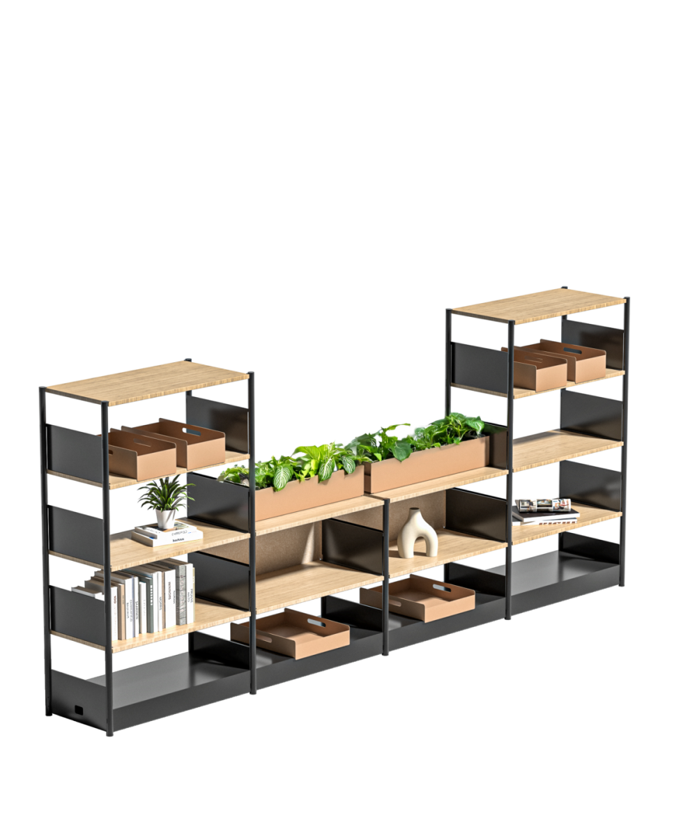 OCEE&FOUR - Shelving - Klip - Configuration 2