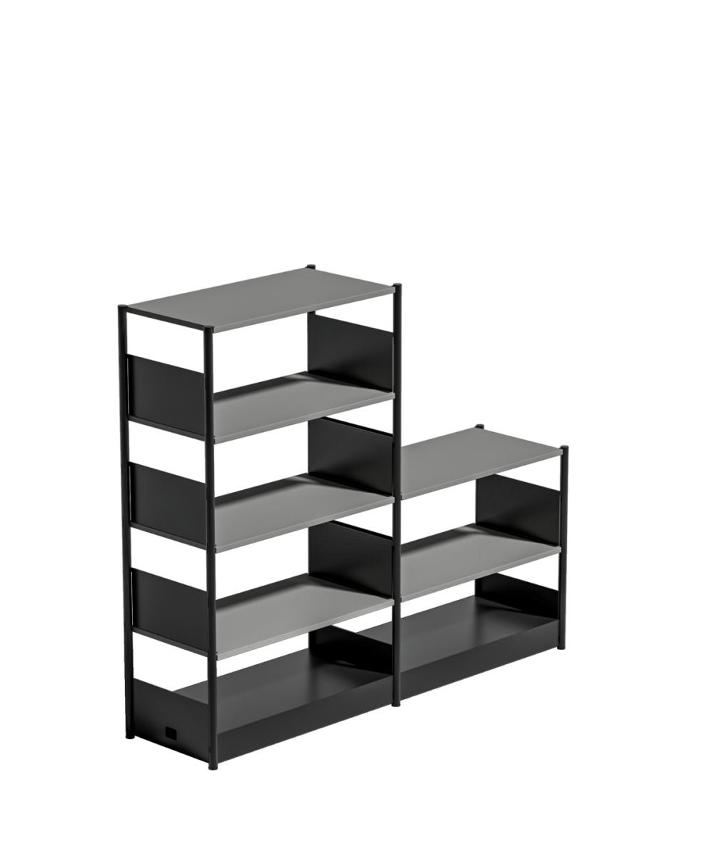 OCEE&FOUR - Shelving - Klip - Low-Medium Double