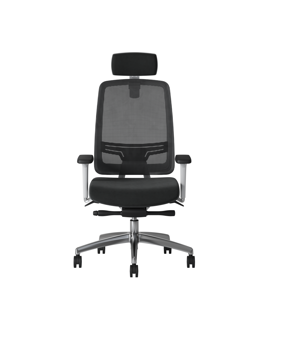 OCEE DESIGN - ABM1W - Absolute mesh back task chair with white frame 3
