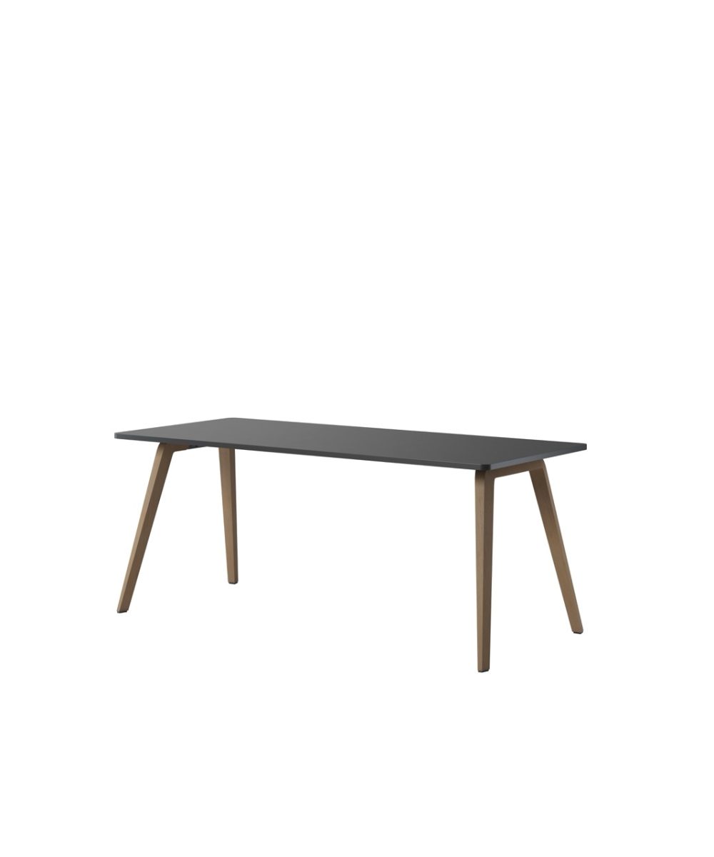 OCEE&FOUR - Tables - FourReal 74 - 180 x 80 - Wood - Packshot Image 3 Large