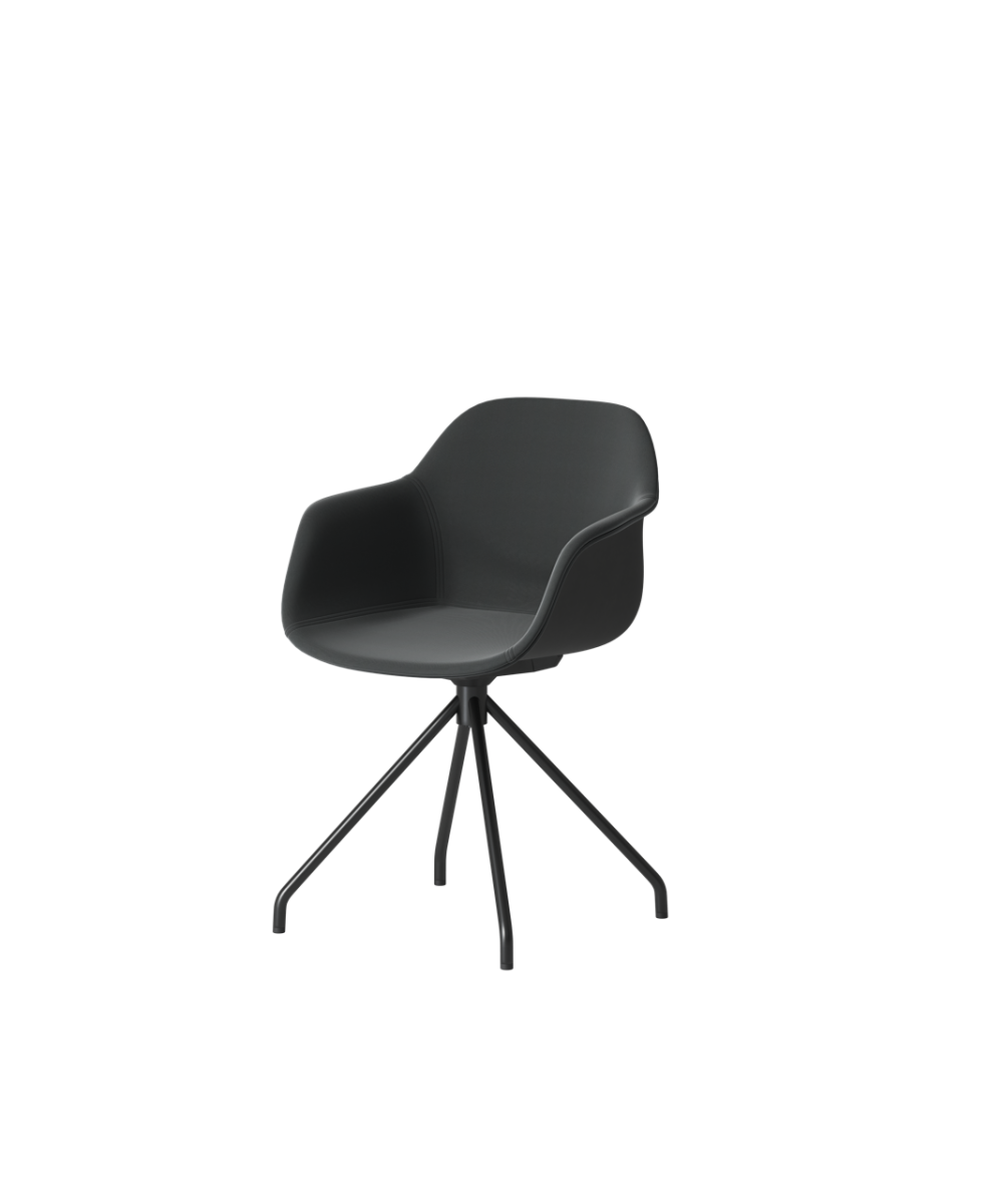 OCEE&FOUR – Chairs – FourMe 11 – Inner Upholstery - Swivel Frame - Packshot Image 4 Large