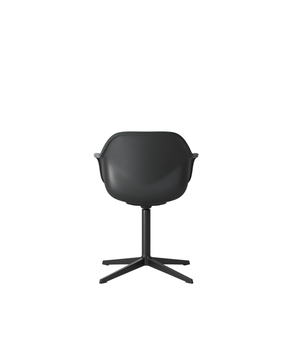 OCEE&FOUR – Chairs – FourMe Lounge – Inner Upholstery - Aluminium 4-star Base - Return - Packshot Image 3 Large