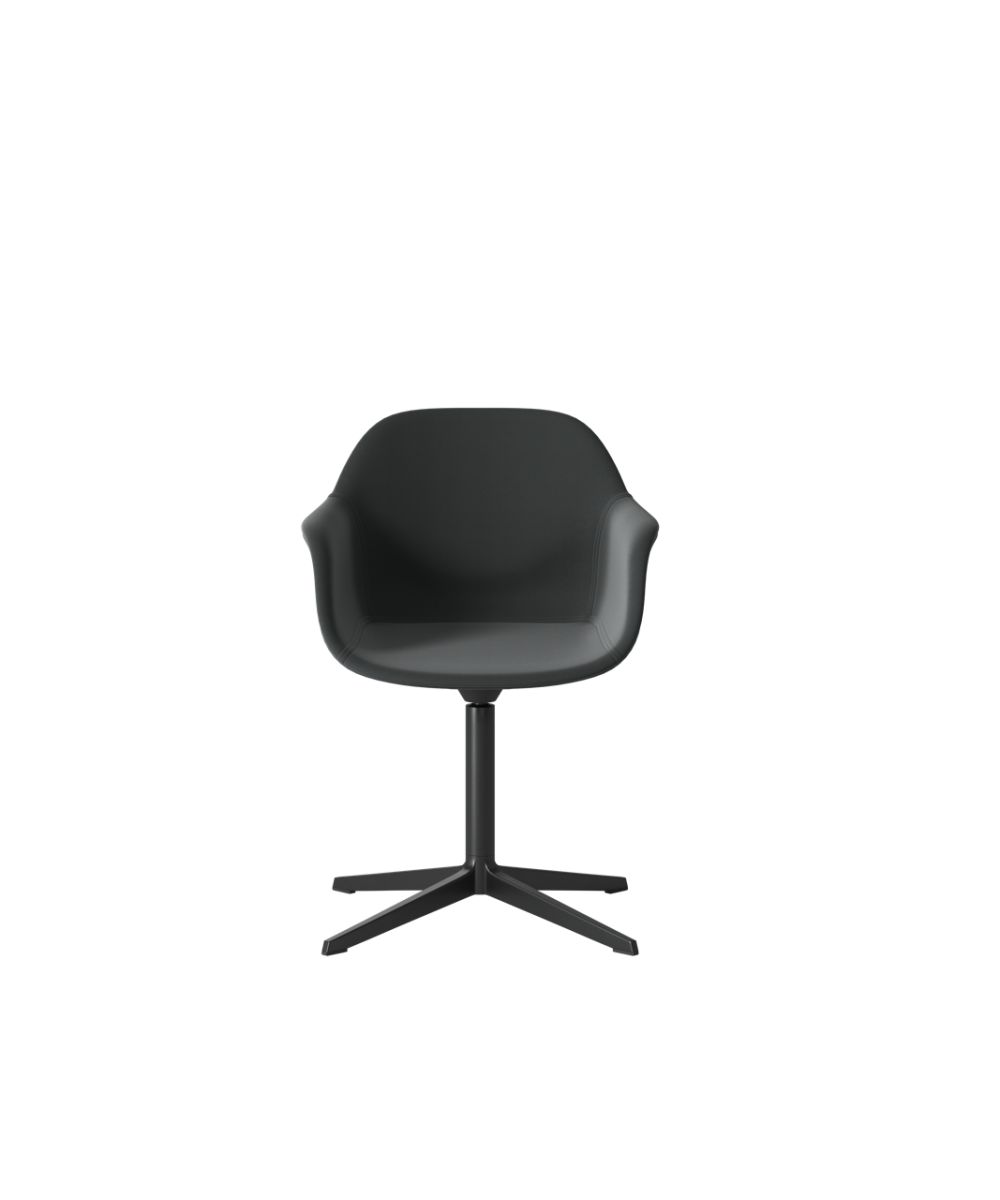 OCEE&FOUR – Chairs – FourMe Lounge – Inner Upholstery - Aluminium 4-star Base - Return - Packshot Image 5 Large