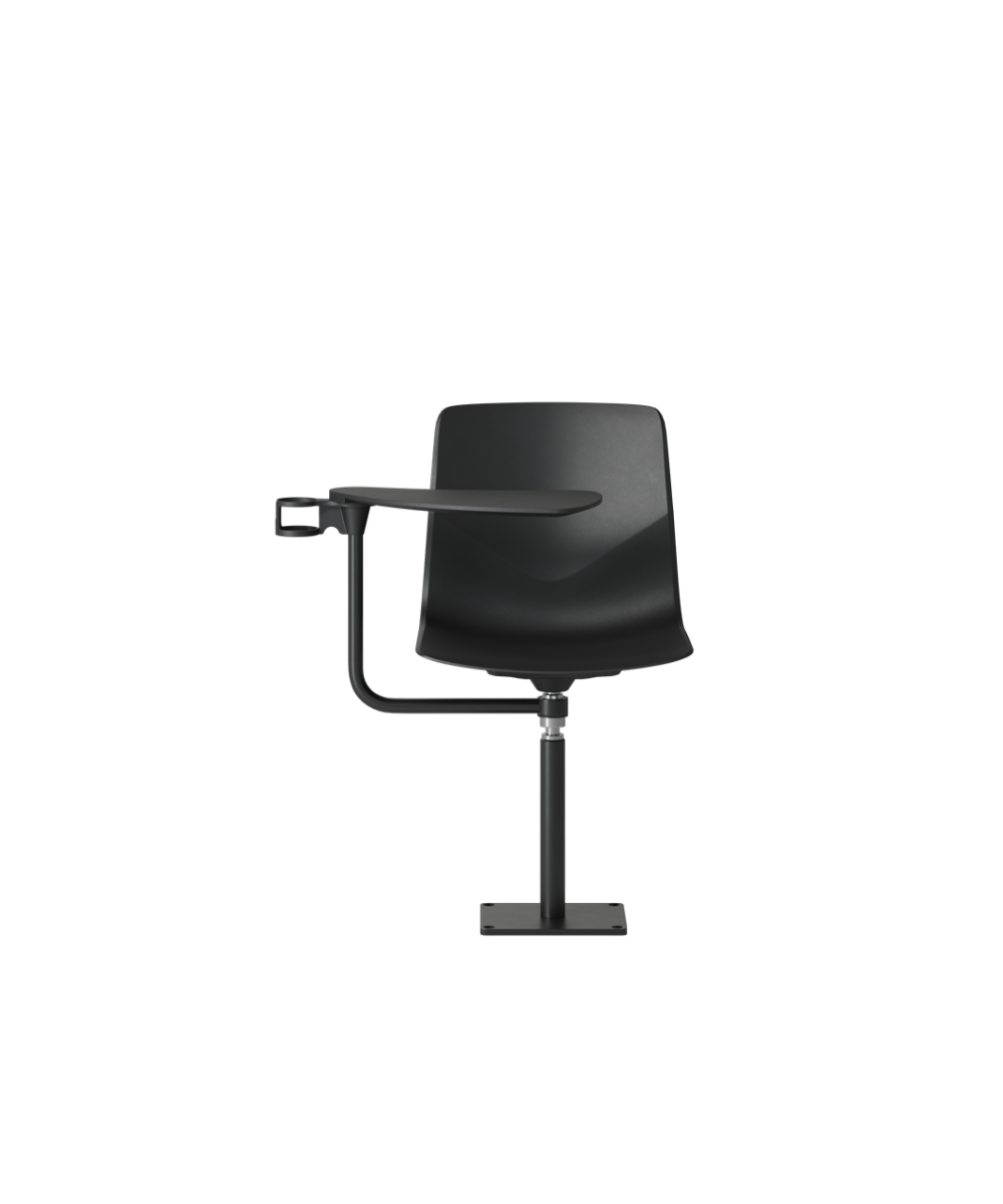 OCEE&FOUR – Chairs – FourSure Audi – Plastic shell - Swivel - TABB - Packshot Image 3 Large