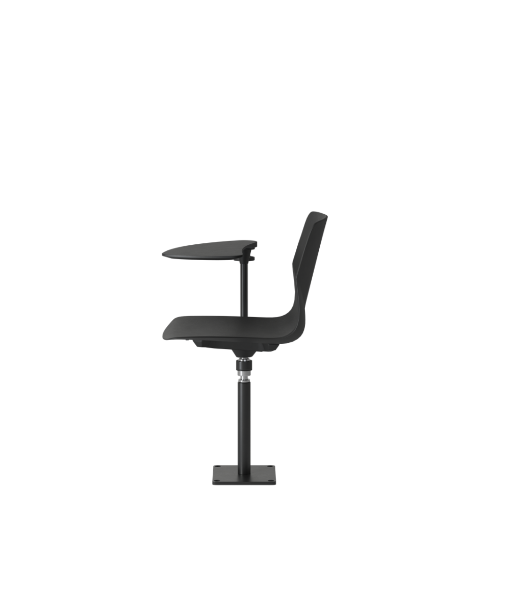 OCEE&FOUR – Chairs – FourSure Audi – Plastic shell - Swivel - TABB - Packshot Image 5 Large