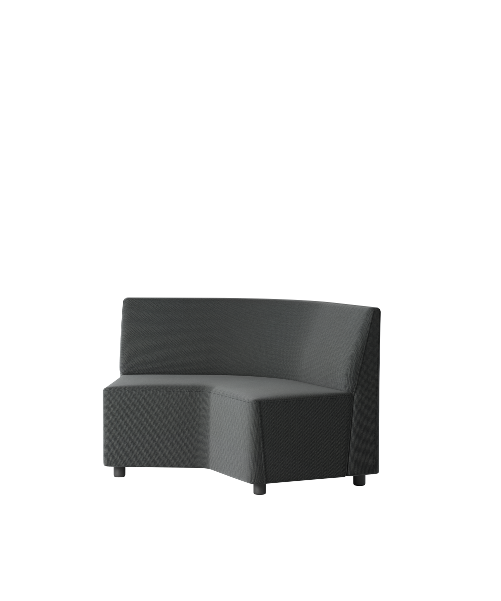 OCEE&FOUR – Soft Seating – FourLikes Sofa – 120 Concave Low Back - Packshot Image 1