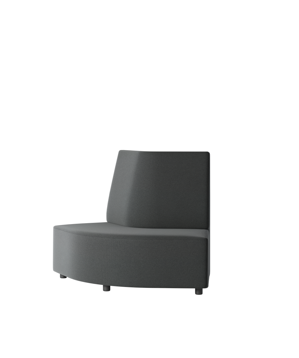 OCEE&FOUR – Soft Seating – FourLikes Sofa – 120 Convex High Back - Packshot Image 1