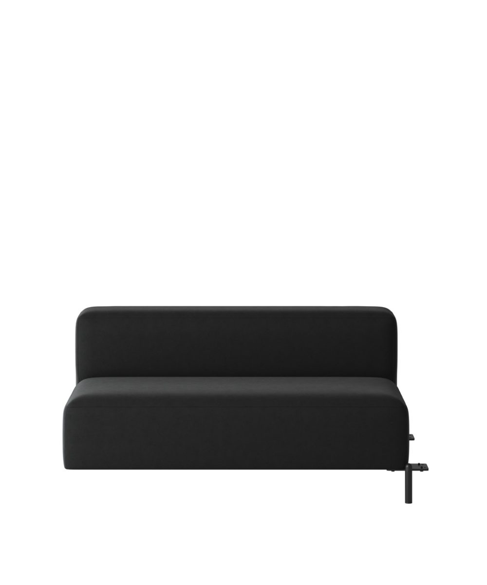 OCEE&FOUR – Soft Seating – FourPeople Modules – 2 Seater - Low Back - Connector Module - Packshot Image 1 Large