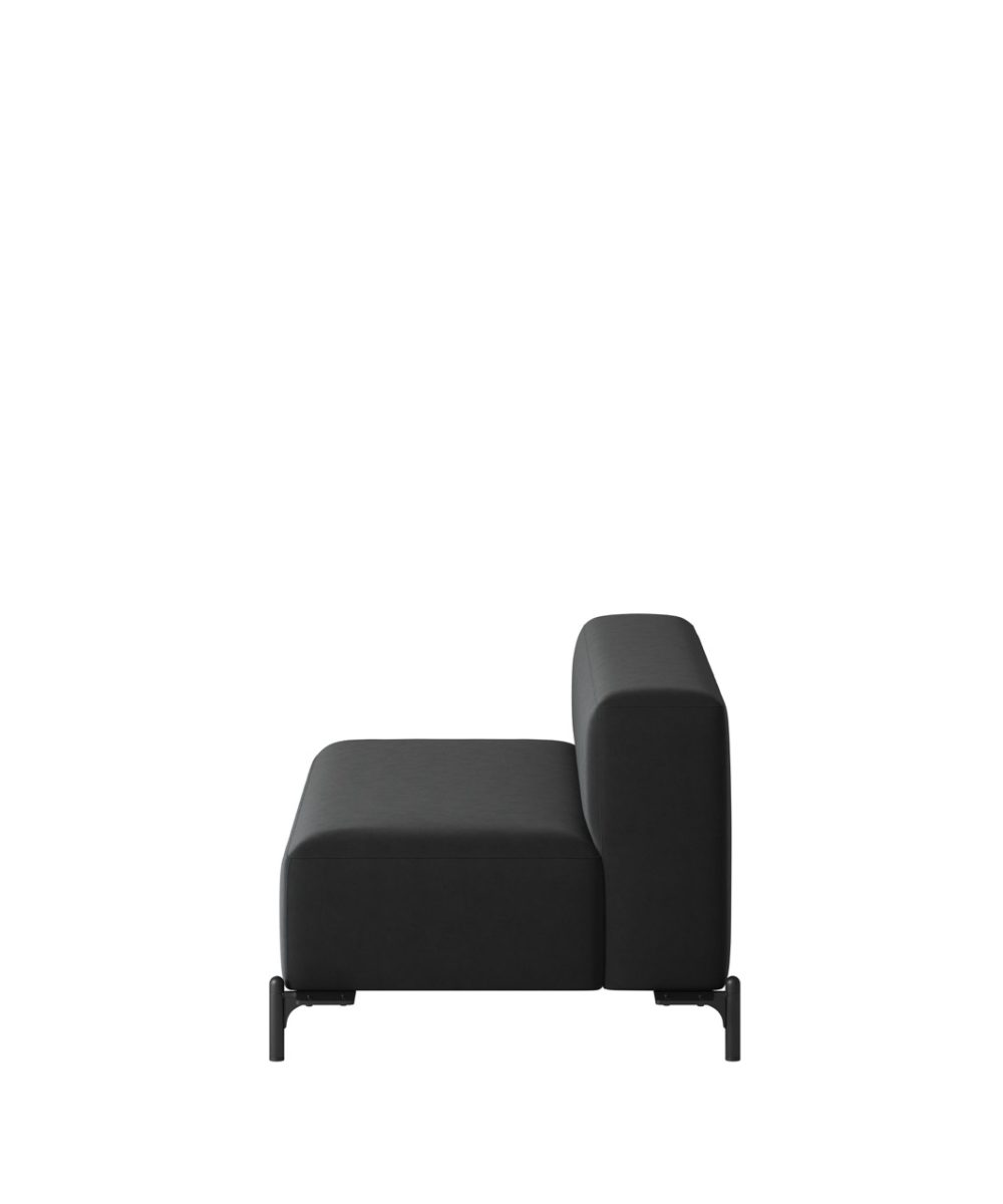 OCEE&FOUR – Soft Seating – FourPeople Modules – 2 Seater - Low Back - Connector Module - Packshot Image 3 Large