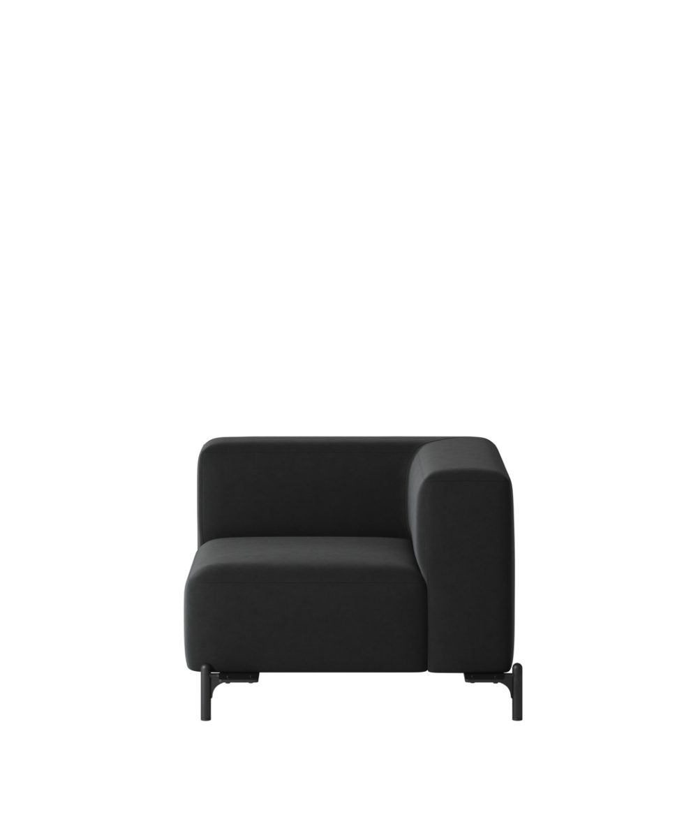 OCEE&FOUR – Soft Seating – FourPeople Modules – Corner - Low Back - Packshot Image 3 Large