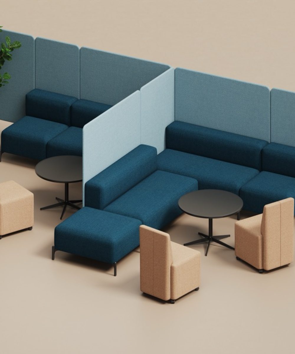 OCEE&FOUR – Soft Seating – FourPeople Modules – Lifestyle Image 5 Large