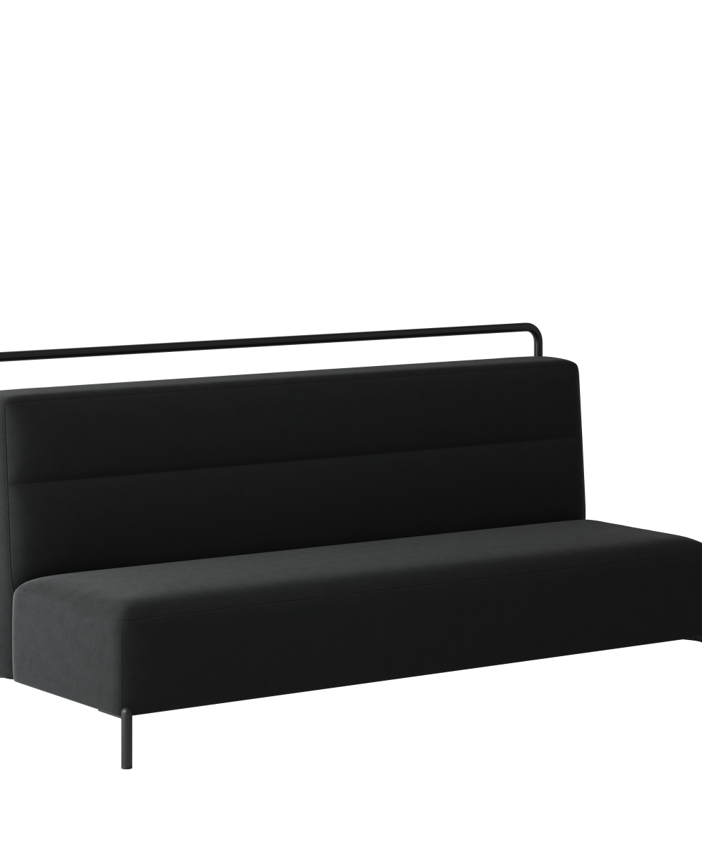 OCEE&FOUR – Soft Seating – FourPeople Stand Alone – 3 Seater - High Back - Back Panel H1020 - Packshot Image 2