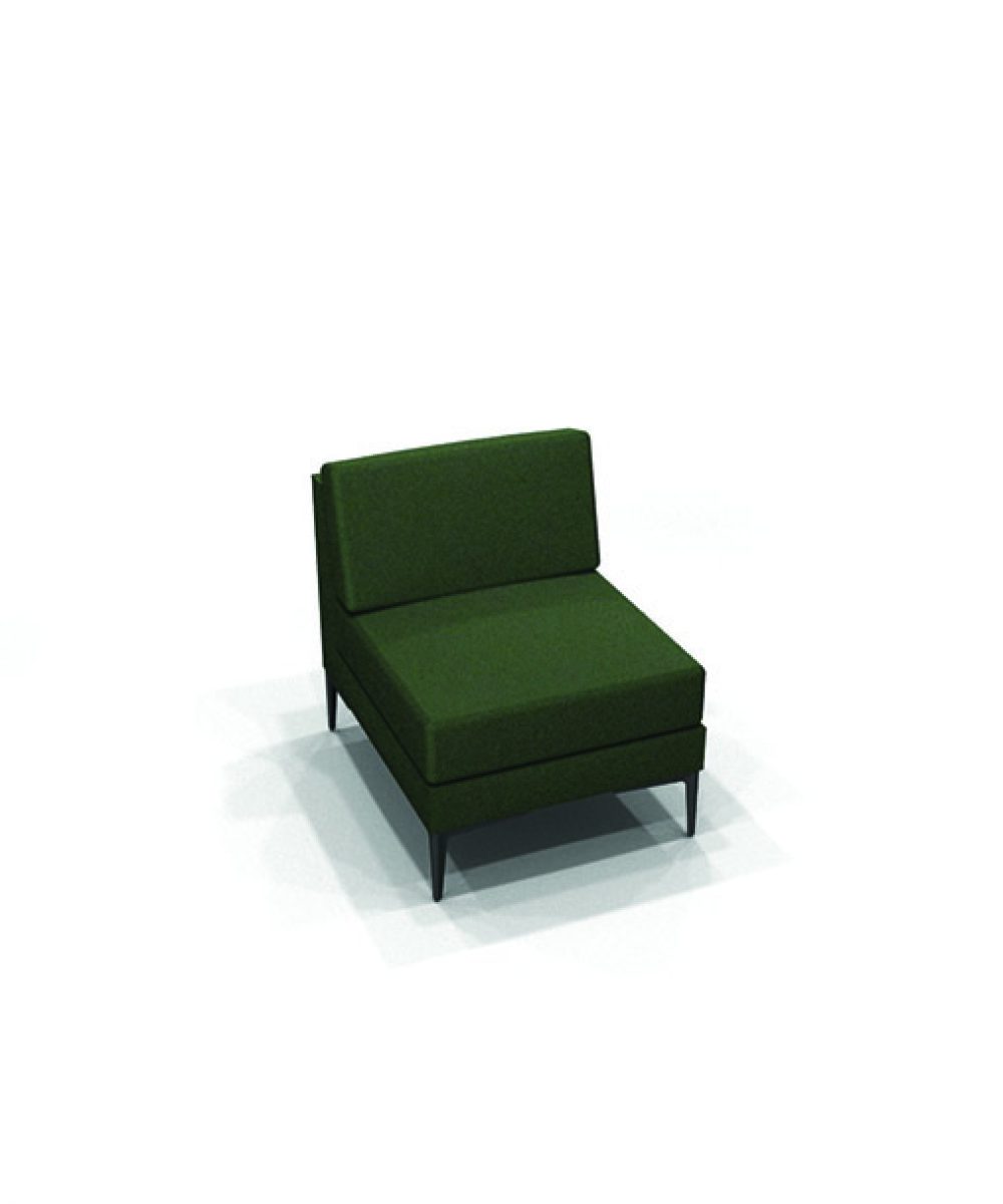 OCEE&FOUR – UK – Soft Seating – Alfi – 1 seat, no arms - Packshot Image 7