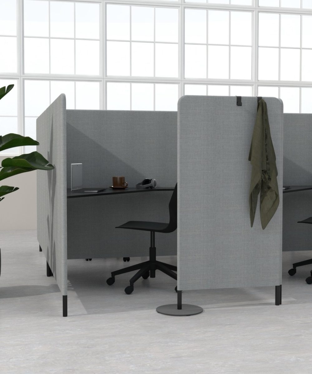 OCEE&FOUR – Work & Study Booths – FourPeople Work Booth – Lifestyle Image 1 Large