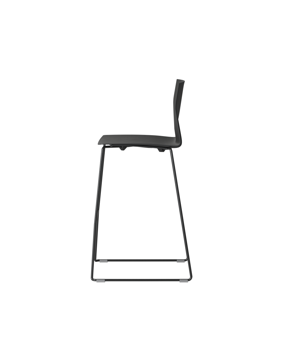 OCEE_FOUR – Chairs – FourCast 2 High – Plastic shell - Skid Frame - Packshot Image 2