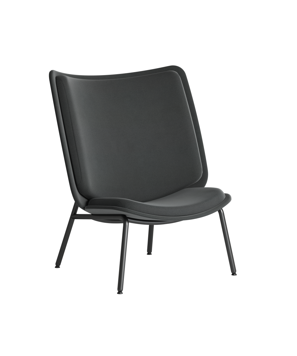 OCEE_FOUR – Soft Seating – FourAll Lounge Fully Upholstered High Back Chair – Packshot Image 1