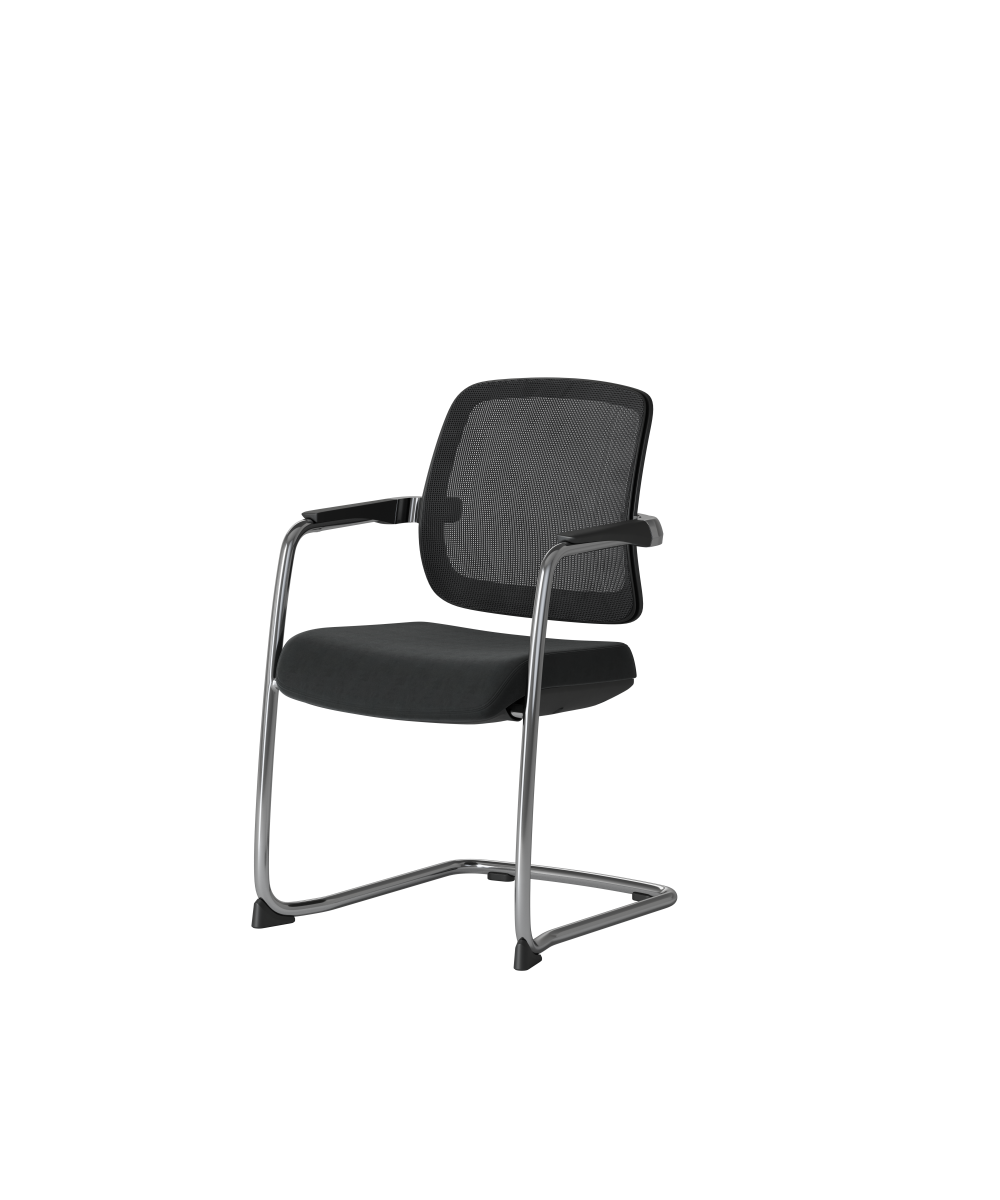 Ocee Design - abm3 - Mesh cantilever chair 2